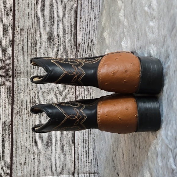 Red Ranch Brown Western Boots, Little Boys Size 6D, Great Condition - Picture 3 of 10